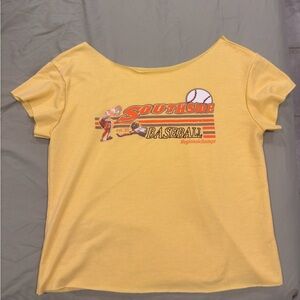 Yellow Southside Baseball T-Shirt